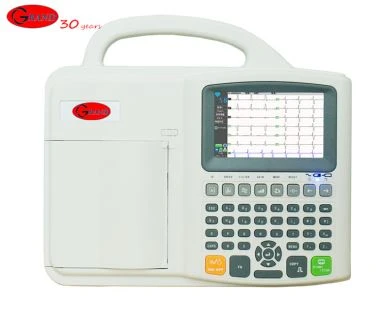 Digital 6-kanals 12 Bly EKG